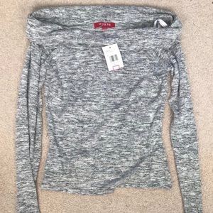 Guess Off The Shoulder Sweater